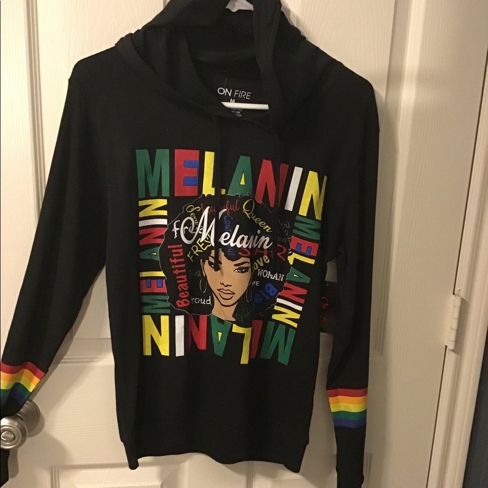 Women’s Melanin Stylish Top Size M